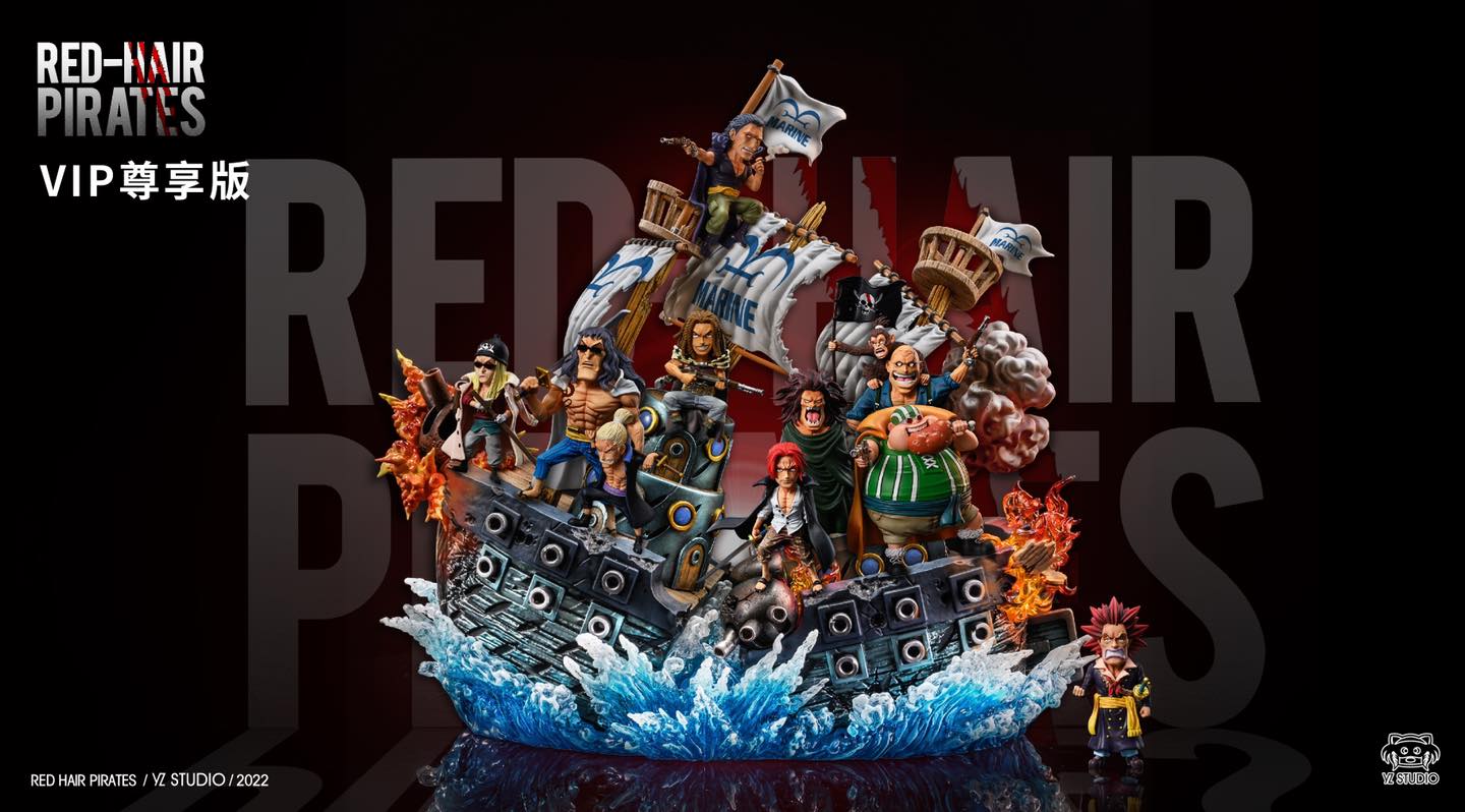 YZ Studio - WCF Red Hair Pirates ( Full Crew ) 红发海贼团全团员